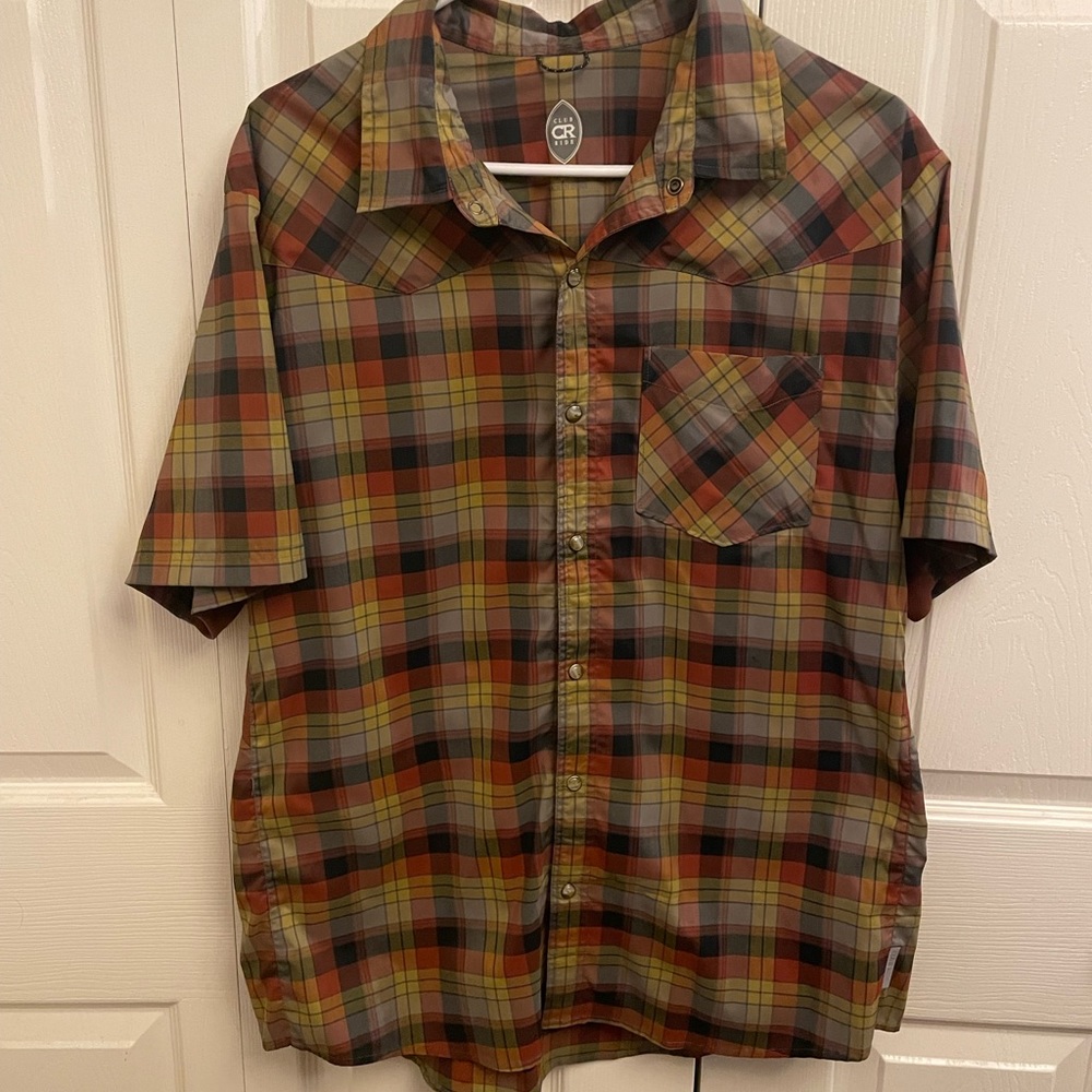 Club ride MTB button down